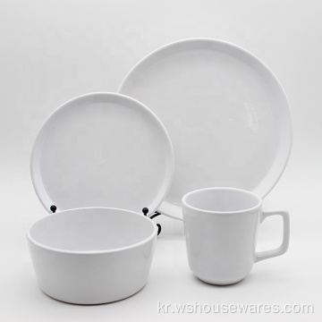 Crockery 럭셔리 컬러 식기 세트 도자기 석기 세트